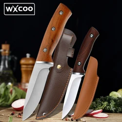 Kitchen Boning Knife Meat Cleaver Butcher Bone Utility Knives Stainless Steel Sharp Hand Meat Pocket Fruit Knife with Cover