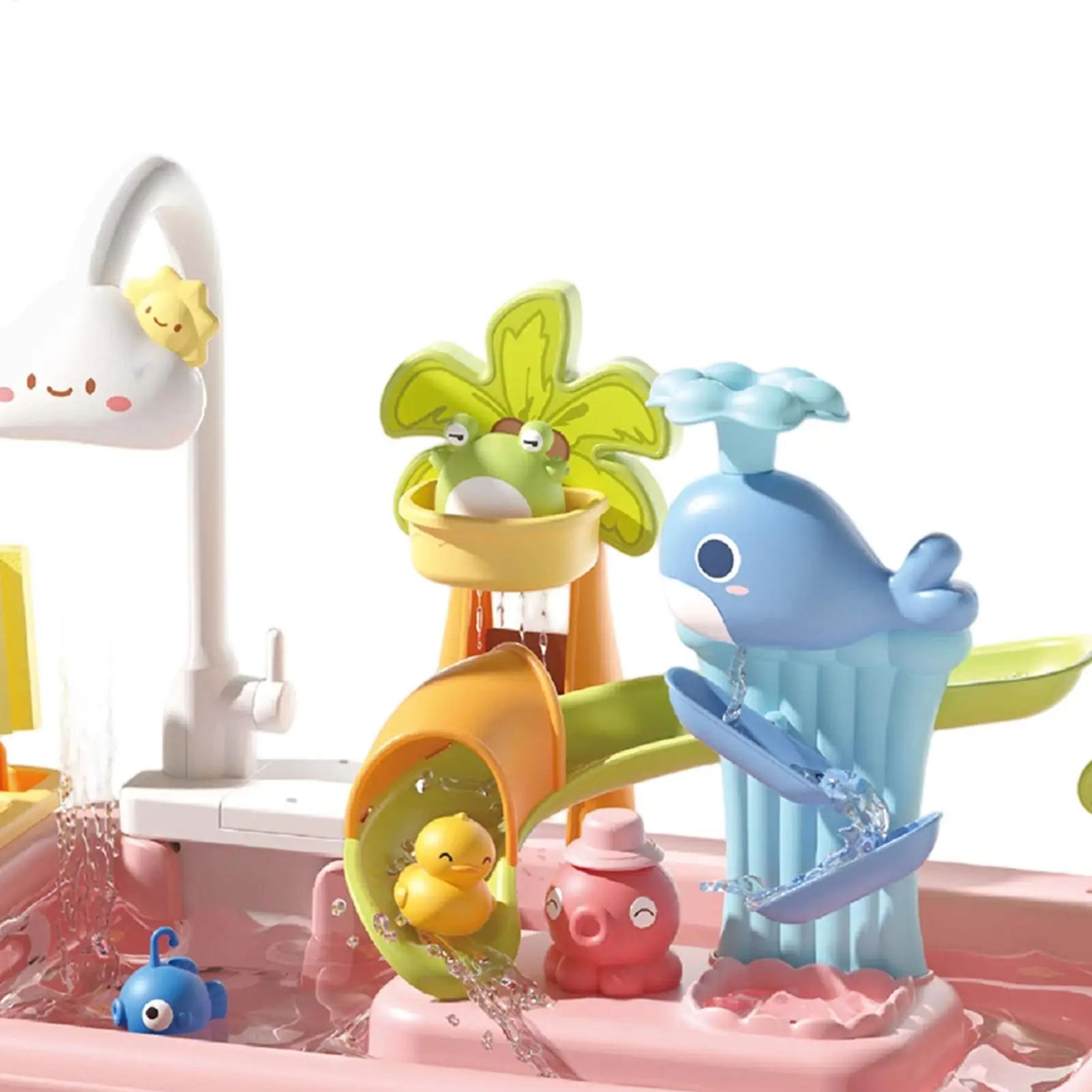 fun-electric-kitchen-toys-children's-water-play-water-wash-basin-fishing-dishwashing-home-role-playing-baby-early-education-toys