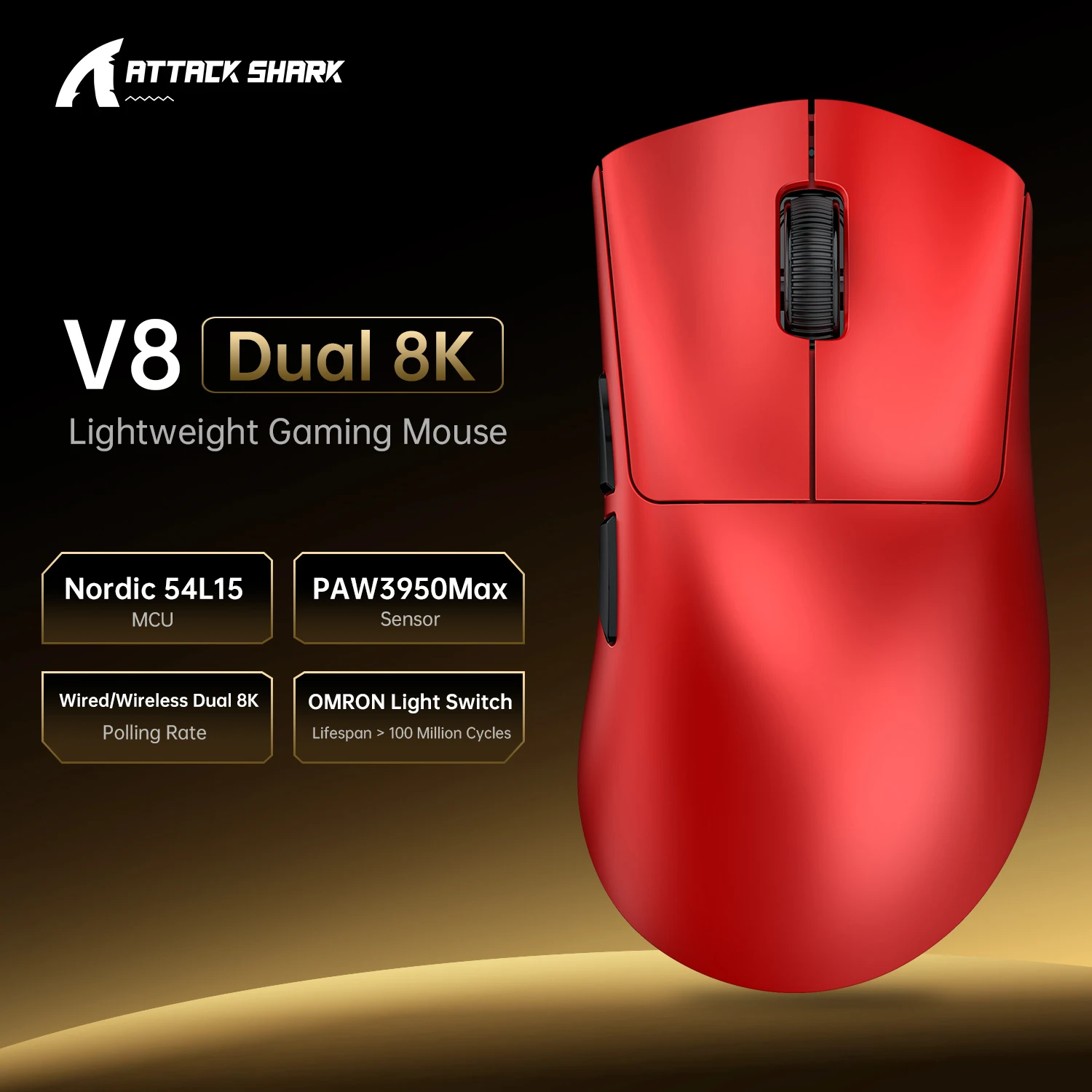 Attack Shark V8 Ult…