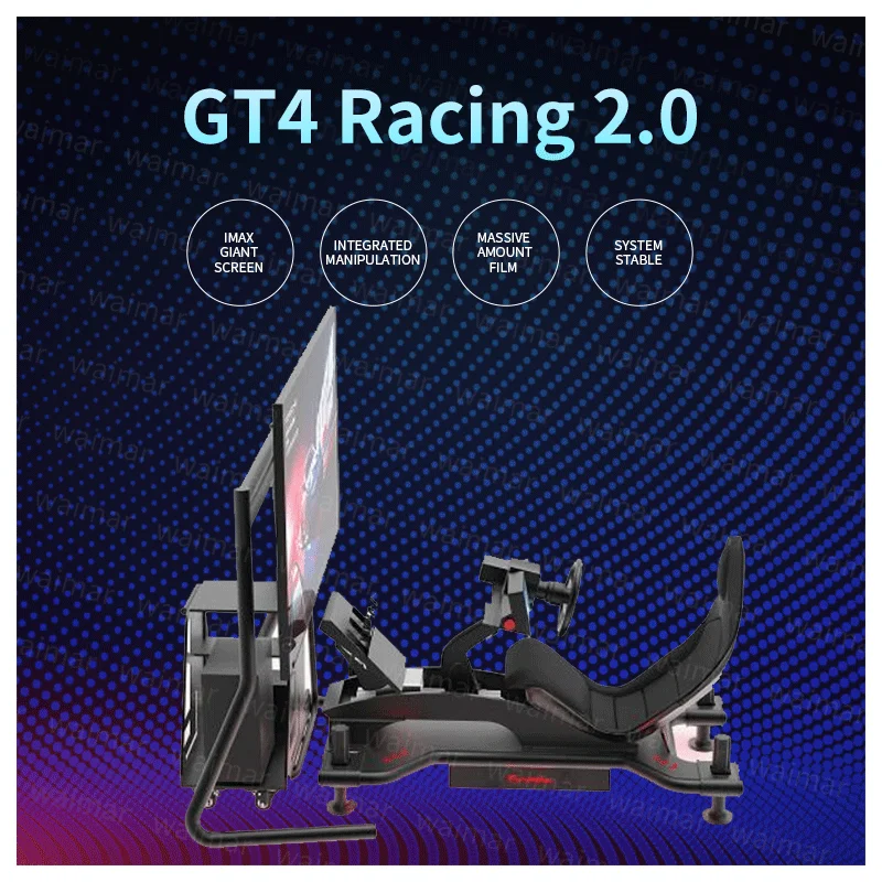 Popular Item F1 Simulator Driving Simulator Virtual Reality Games 6 Dof Vr Racing Car Simulator