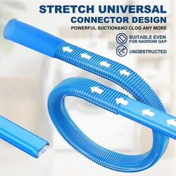 1pcs Upgraded Dryer Vent Cleaner Kit: Universal Vacuum Hose Attachment for Lint Removal Fits All Vacuums Deep Cleaning Brush for