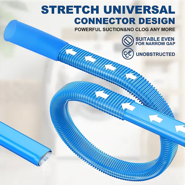 1pcs Upgraded Dryer Vent Cleaner: Vacuum Cleaner Hose Accessories