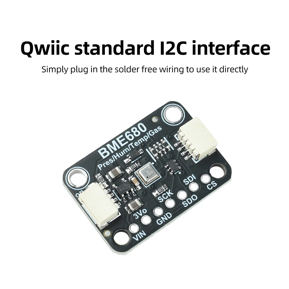 BME688 Umweltsensormodul für Smart Home IoT zur Luftqualitäts-, Temperatur- und Feuchtigkeitsmessung mit KI-Erkennung – Detail 6