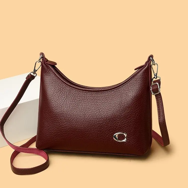 

Новая женская пригородная сумка подмышками — простая и универсальная, роскошный стиль в стиле ретро, сумка через плечо/ручная сумка через плечо