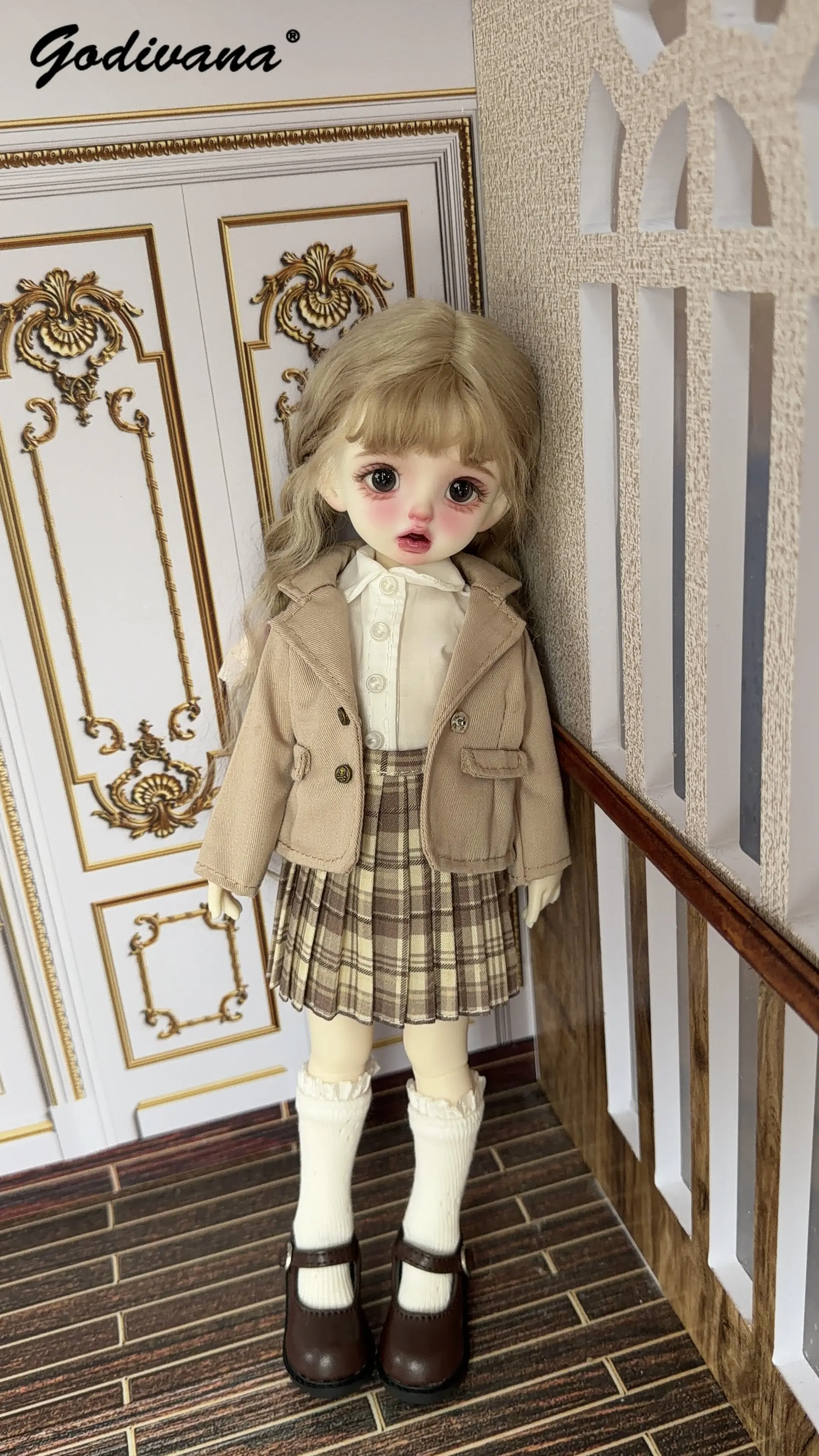 vetements-pour-poupee-bjd-1-6-ensemble-3-pieces-manteau-a-manches-longues-abricot-chemise-blanche-et-jupe-plissee-style-mignon-et-preppy-pour-l'automne