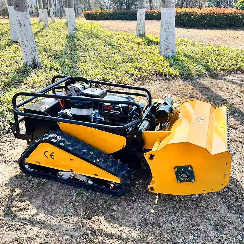 

Customized Yoke Remote Control Mower Wireless Control Reel Mower Robot 4 Stroke Cylinder Tractor Weeder CE Approved