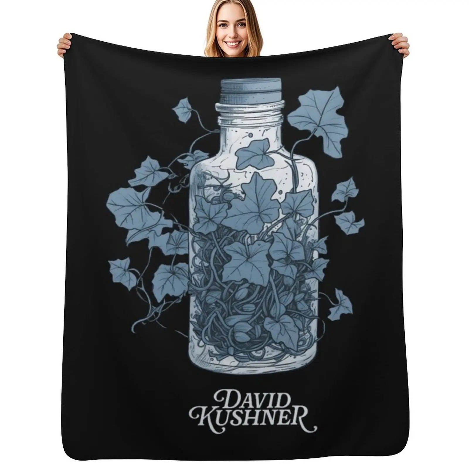David Kushner Daylight Throw Blanket Elegant Warm Throw Blanket for Hotel Home
