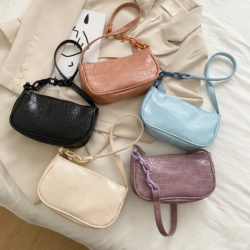 

Women Solid Color PU Leather Handbags Totes Lady Daily Shopping Shoulder Bags Youth Ladies Simple Versatile Bag