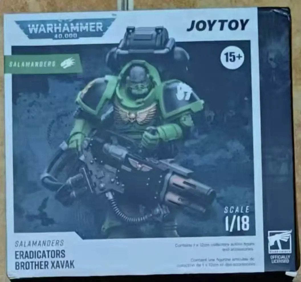 【JOYTOY】1/18 ألعاب مجسمة Warhammer 40K Salamanders Eradicators Brother Xavak