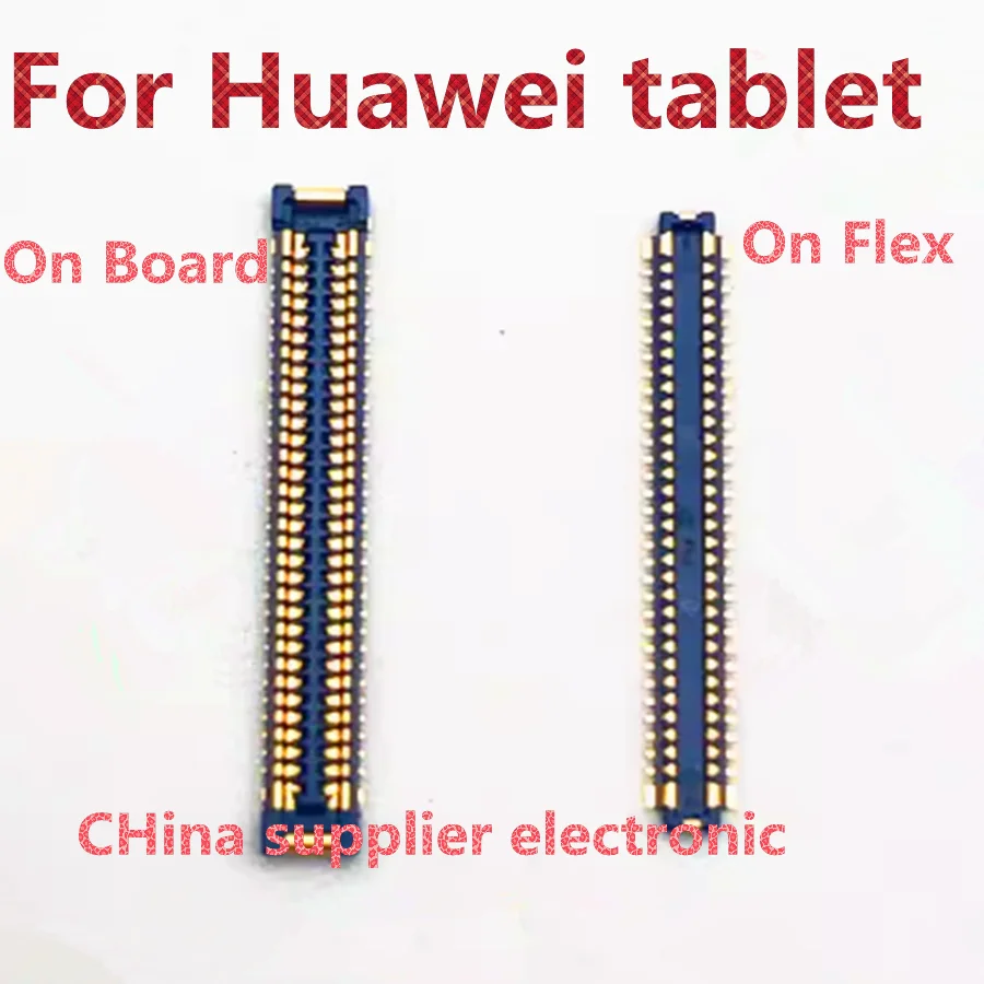 10 pz-200 pz per Huawei tablet M6 display socket SCM-AL00 SCM-W09 10.8 pollici presa in linea cavo di interfaccia dello schermo della scheda madre