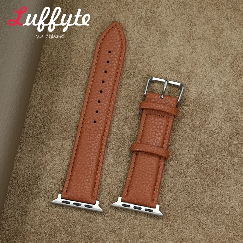 

White Pink Wristwatch Bracelet for Apple Watch Bands 49/46/45/44/42/41/40/38mm 1-10 SE Ultra 2 Strap PU Leather Watch Strap