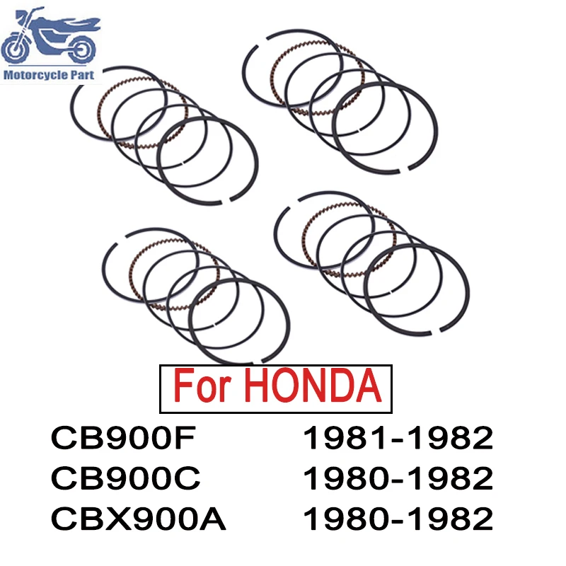 

64.5mm STD Motorcycle Engine Piston and Ring Kit For Honda 13011-438-004 CB900F 1981-1982 CB900C 1980-1982 CBX900A 1980-1982
