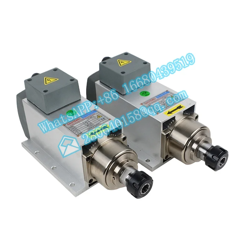 China Me 200HZ Three-phase 220/380v Cnc Router Metal Milling Electric Spindle