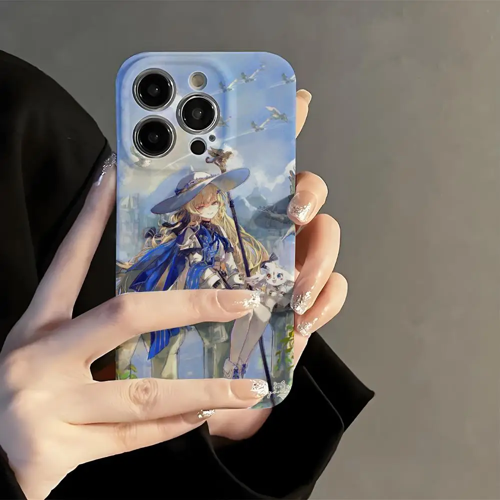 

Love And Deepspace Phone Case Film Korean INS For IPhone 16 15 14 13 12 11 Pro Max Plus Luxury Cover