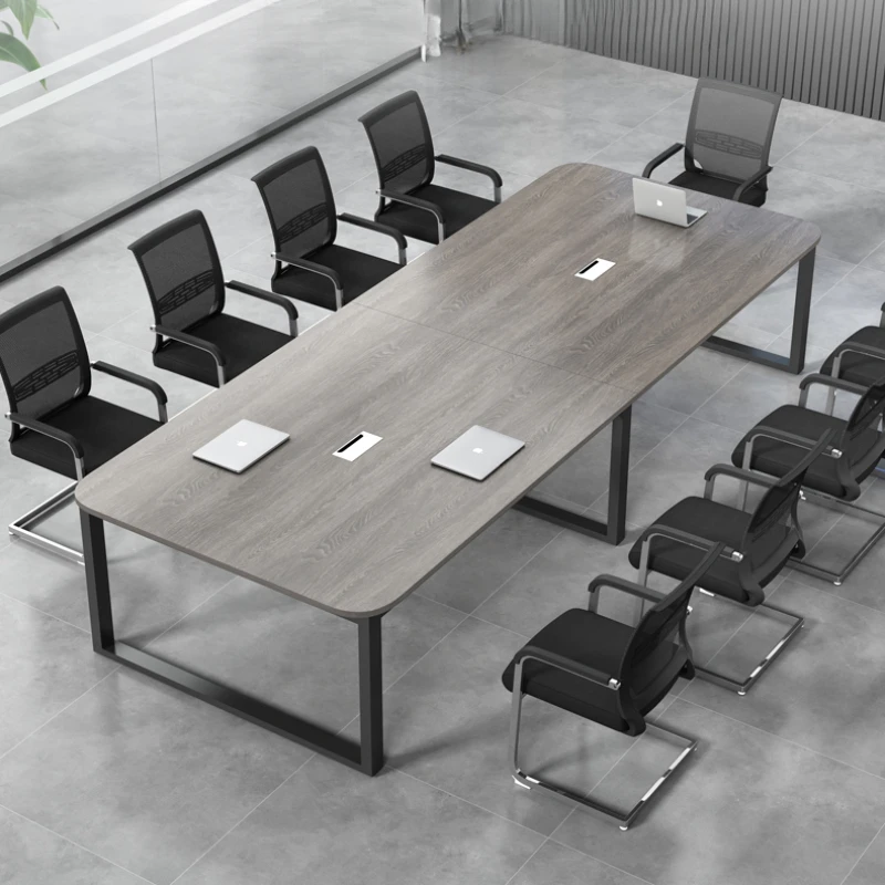 Meeting Long Table Office Desks Simplicity Modern Negotiations Combination Office Desks Mesa Escritorio Working Equipment QF50OD boss negotiations office sofa simplicity living meeting reception hall couches commerce modern sofa estilo nordicos furniture