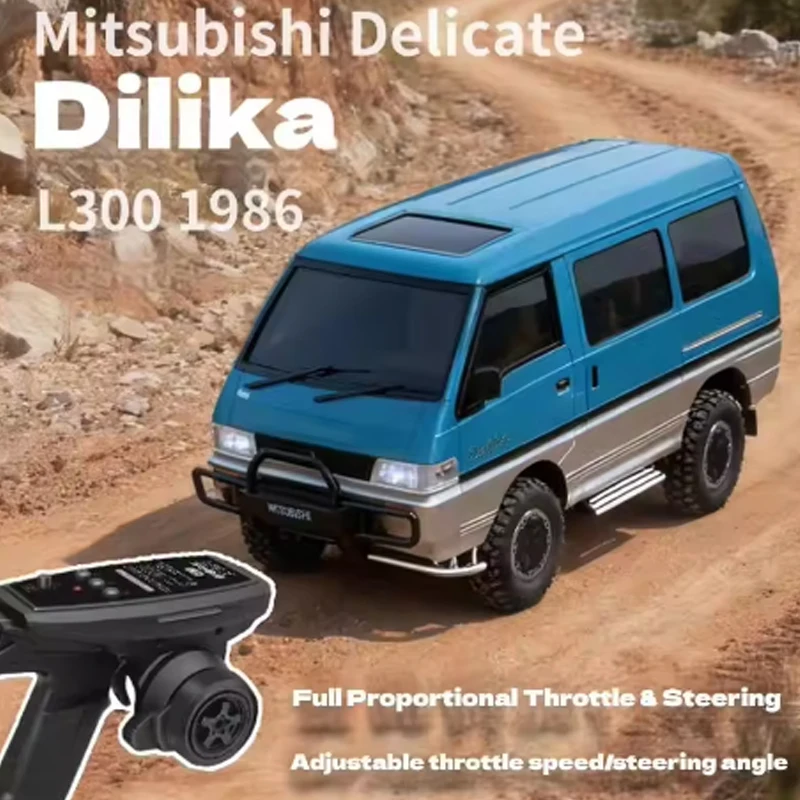 Nouveau 1:12 LDRC LD1296 tout-terrain Rc voiture Proportion complète 2 vitesses Transmission métal boîte de vitesses moteur Esc Servo lumière LED garçons cadeaux