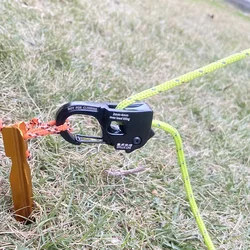 4pcs 5m Camping Tie Down Rope Tent Cord Adjuster Wind Rope Reflective Tightener Fastening Pulley Ratchet Awning Rope Buckle