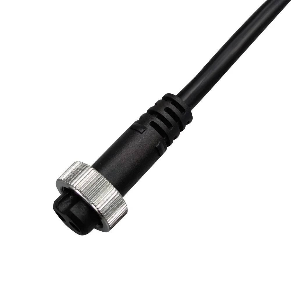 1 Stück 2-poliges Stromverlängerungskabel für elektrische Angelrollen, 2 m lang, kompatibel mit Daiwa Shimano 300J 400J 500J 600J elektrischen Angelrollen. – Detail 2