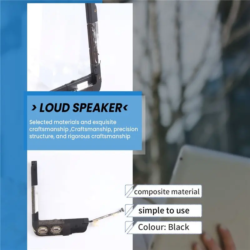 B04B-For Ipad 2 2Nd Loud Speaker Sound Speaker Buzzer Flex Cable Replacement Parts