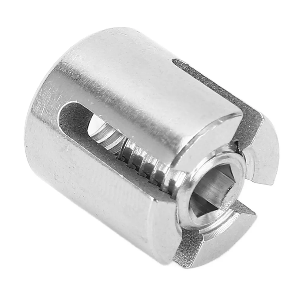 10pcs Rustproof Stainless Steel Cross Cable Clamp Corrosion Resistant Wire Rope Clamp Cross Cable Fastener Outdoor