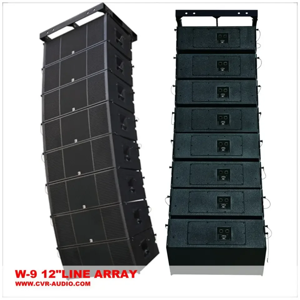 Çin Profesyonel Konser Sahne Hoparlörü Asılı Hoparlörler Line Array