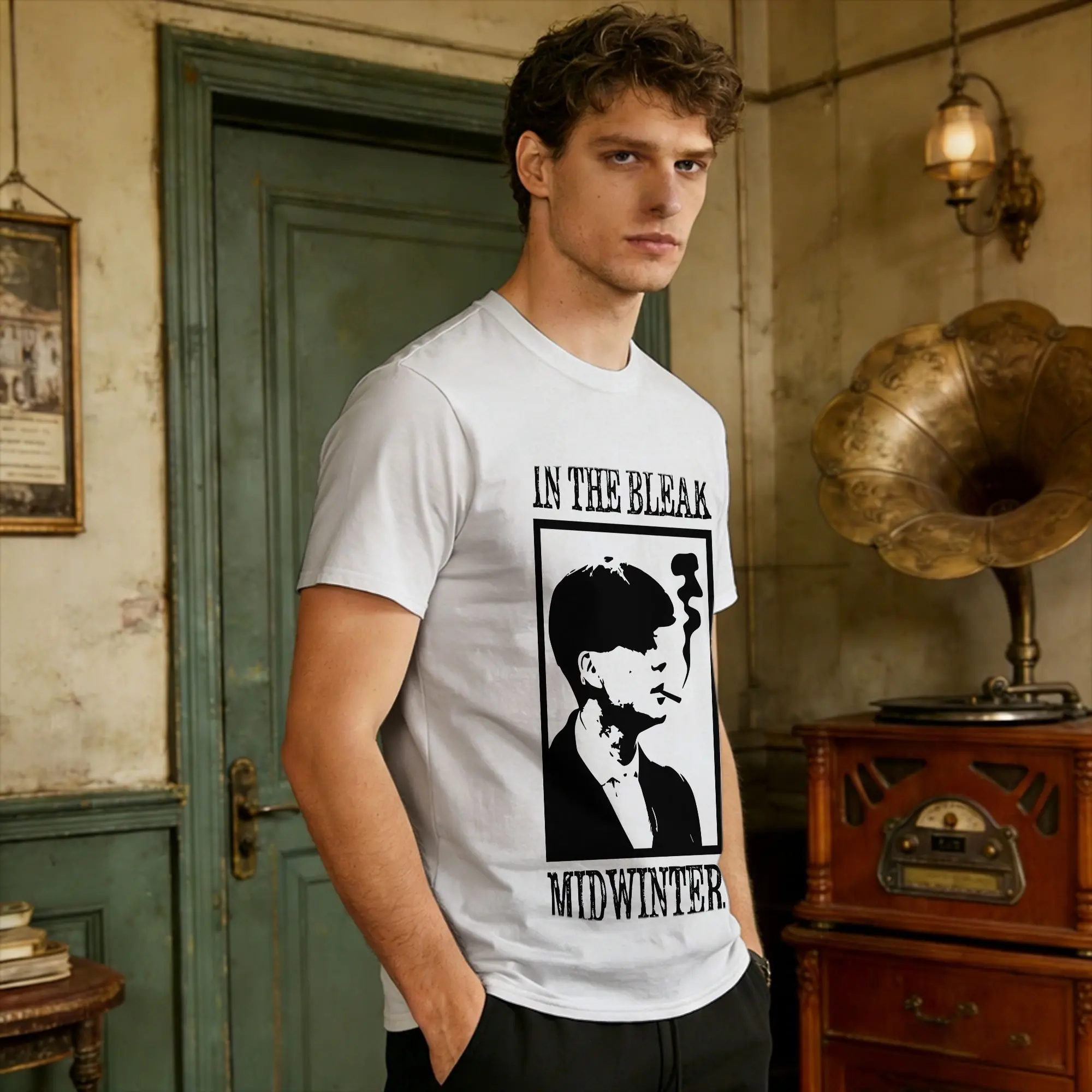 Harajuku T-Shirt Copy Of The Garrison The Shelby Brotherclassic 100% Cotton T Shirts Peakys Blinders Tshirt for Men Summer Tops