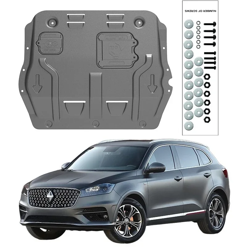Protector de Motor de Aleación de Alta Calidad, Guardabarros, Placa Protectora Contra Salpicaduras para Borgward BX7 2016-2019 2.0T