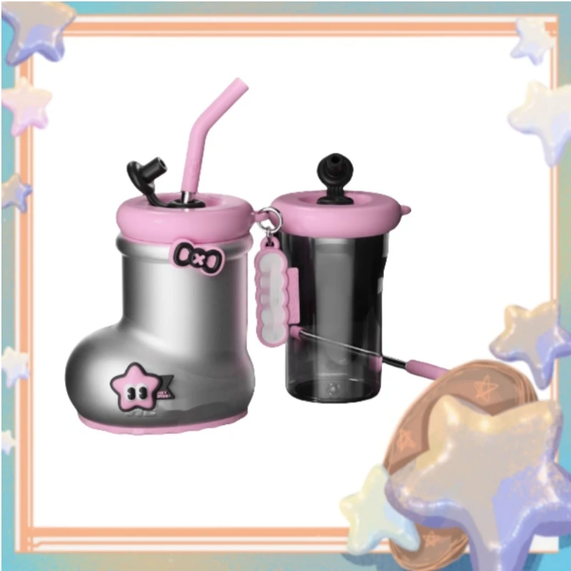 

Kawaii Cup Creative Boots Coffee Straw Cup Cute Cartoon Glass Inner Pot Holiday Adult Kids Gift Decoration Ornaments Accessories