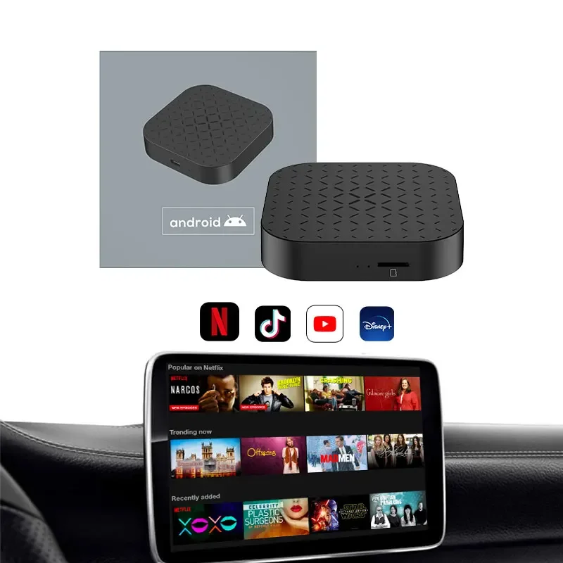 

2024 Magic Box Carplay Android 11 Multimedia Boxes Wireless Android Auto Carplay USB Android Box For Car