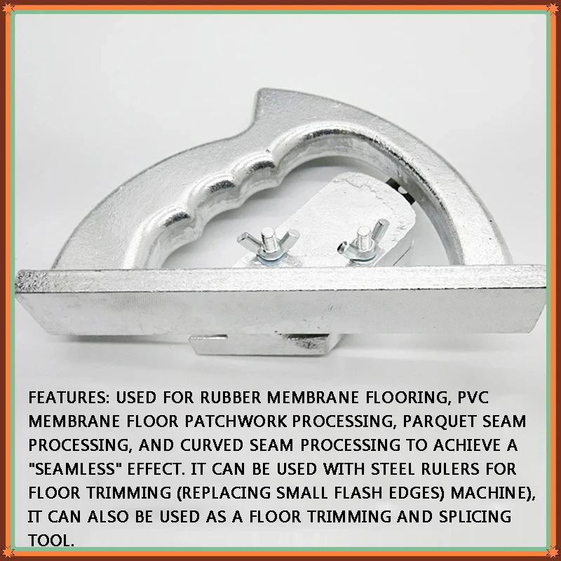 Plastic Rubber Roll Floor Installation Tool PVC Seamless Push Knife Special Seam Knife Nora Joint Pusher