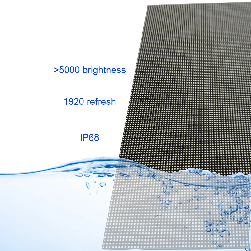 P2.5 LED full color outdoor matrix panel RGB 320x160mm 128*64 pixels SMD1415 light display programmable video waterproof module
