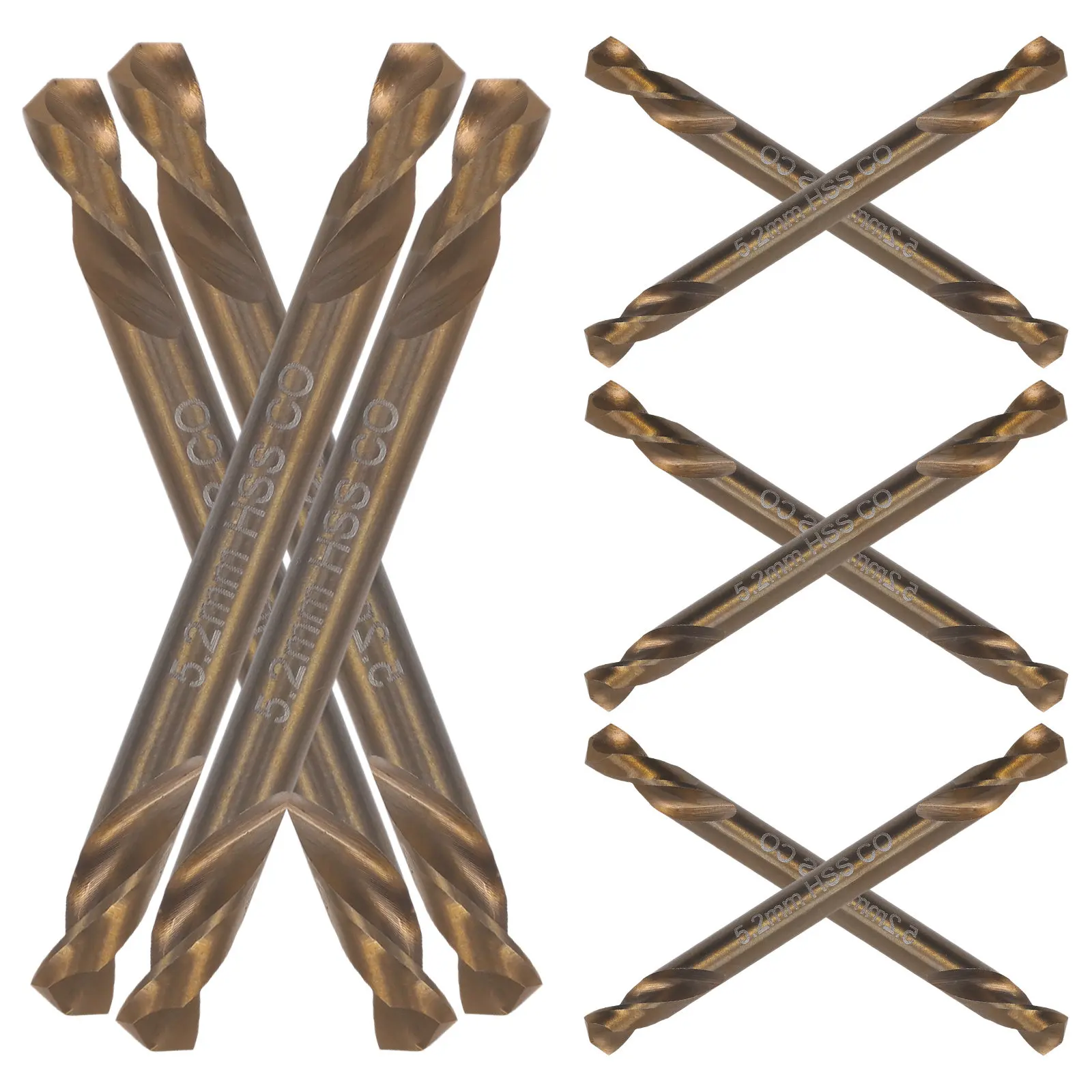 

10Pcs Cobalt Steel Drill Bits High Efficiency Accurate Positioning Metal Wood Plastic Stainless Steel Reamer Drill Bit