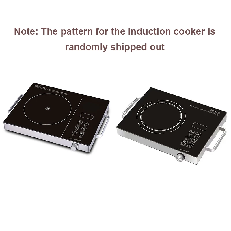 Fornello a induzione impermeabile magnetico elettrico piano cottura forno pentola calda fornello Grill Timer riscaldatore in ceramica piano cottura