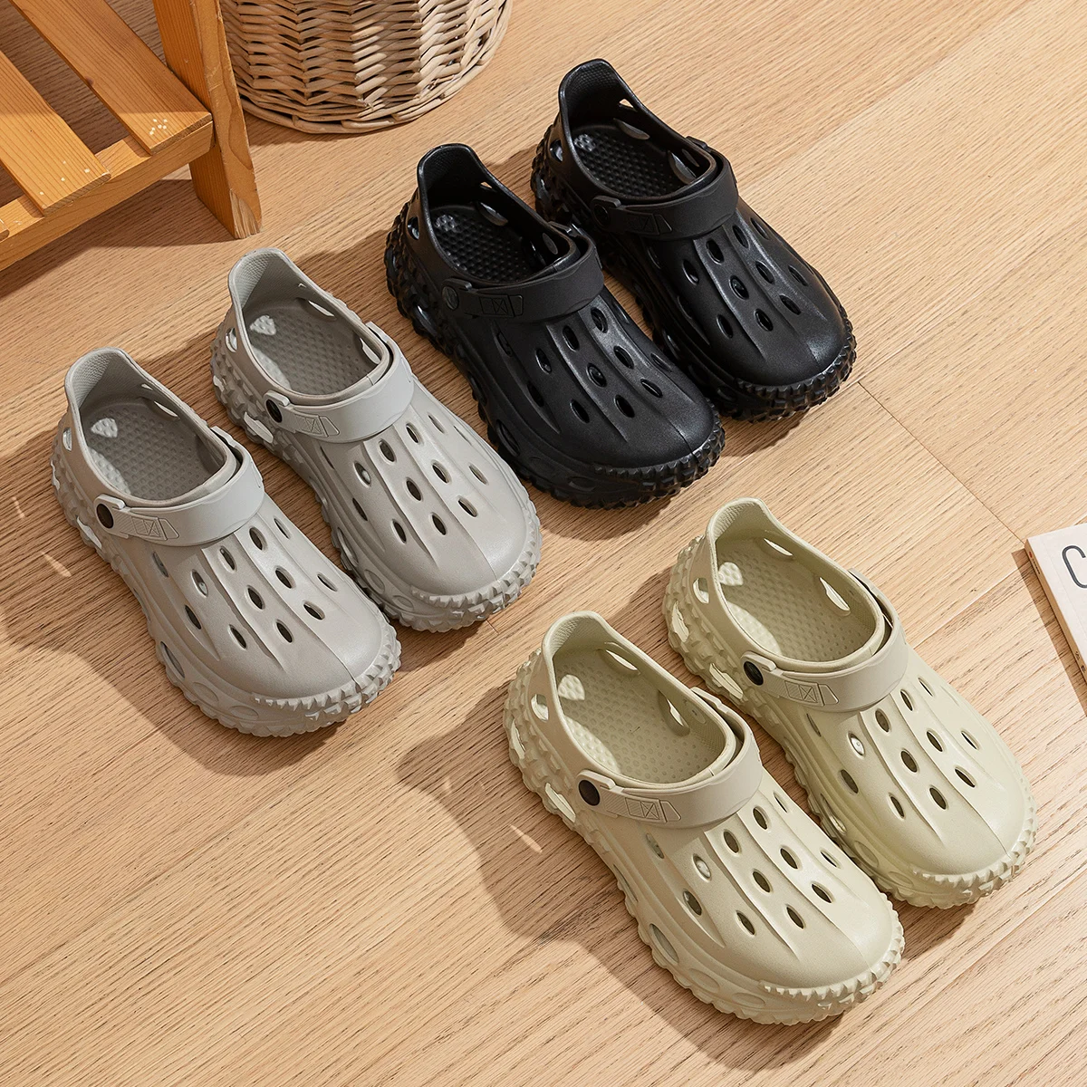 Summer Men Outdoor Sneakers EVA Non-slip Thick Bottom Sandals Fashion Comfortable Outdoor Casual Shoes image 6