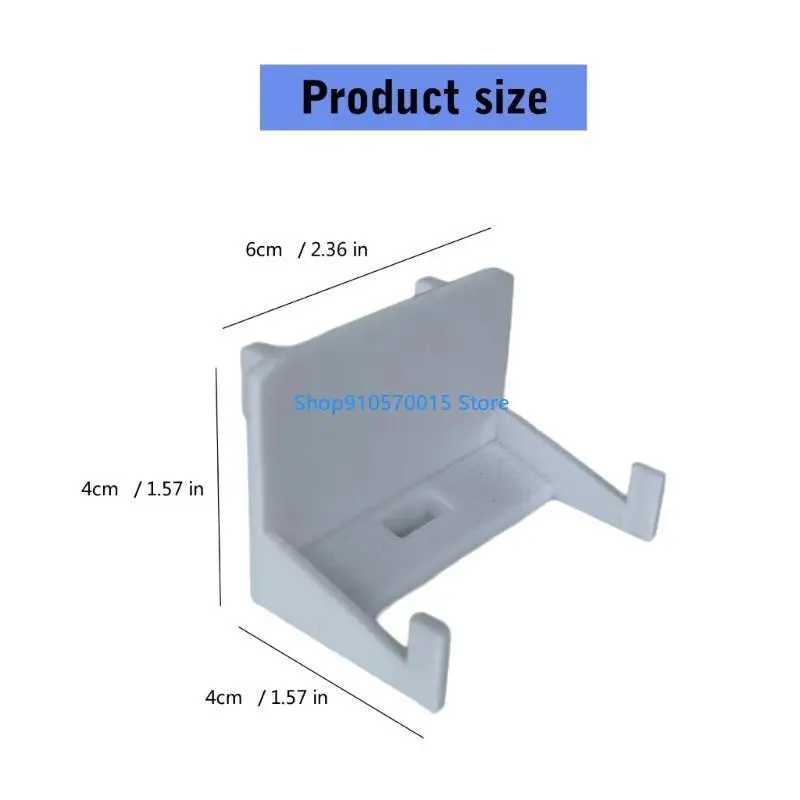 خطاف ماوس B95C لـ Skadis Pegboard يزيد من مقاومة الانزلاق في مساحات العمل للاستخدام المنزلي أو المكتبي #6