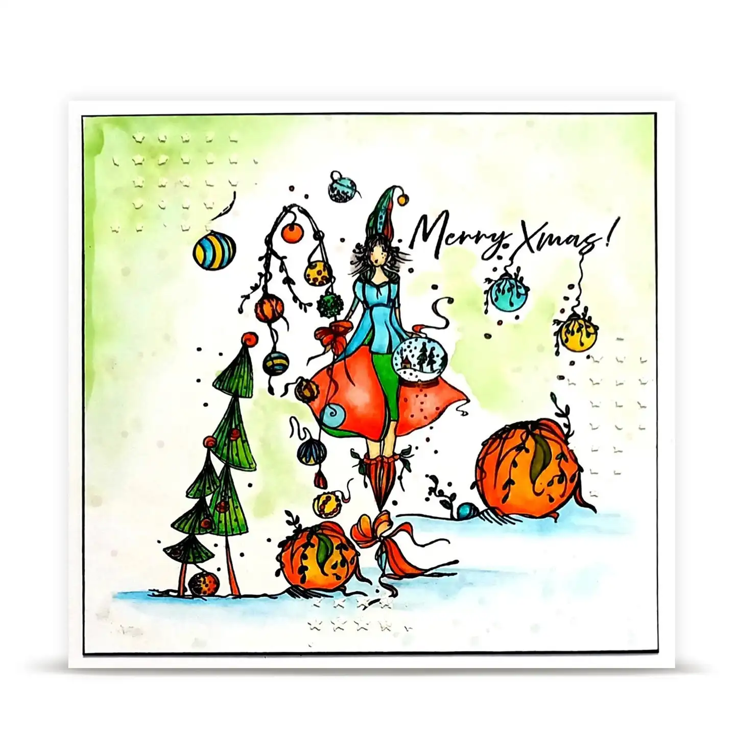 Holiday Pigs Lovely Things Clear Stamps Stencil 2026 New Greeting Card Embossing Scrapbooking