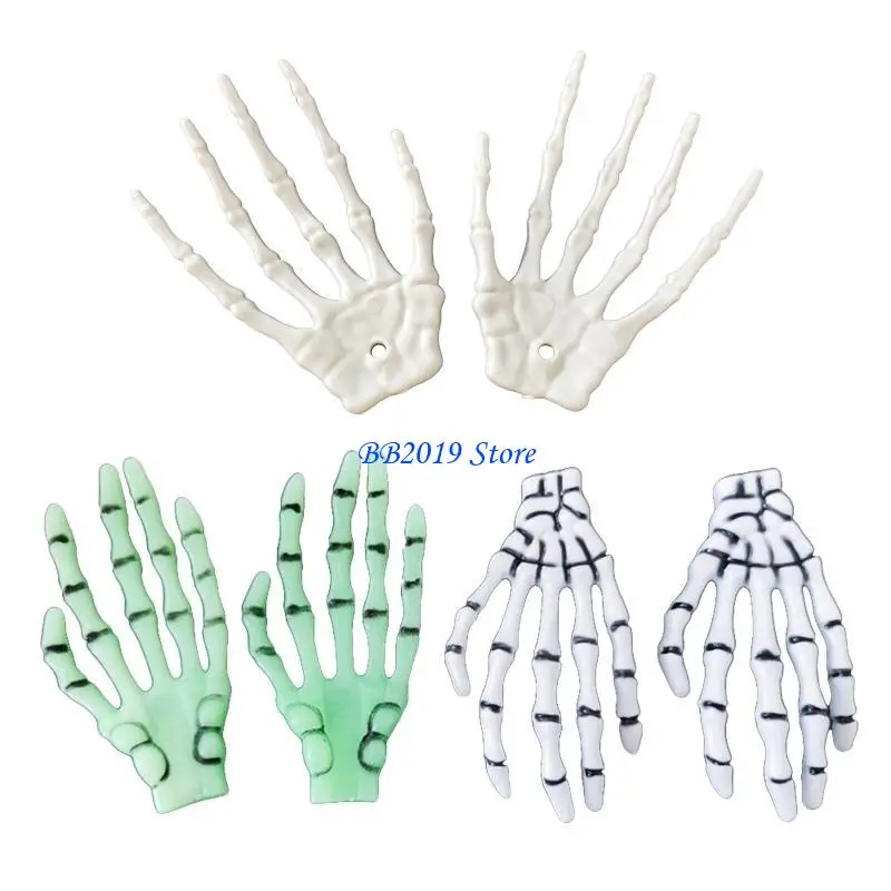 Q0KB Bộ xương Halloween Halloween Halloween Halloween Đạo cụ tiệc tùng chủ đề