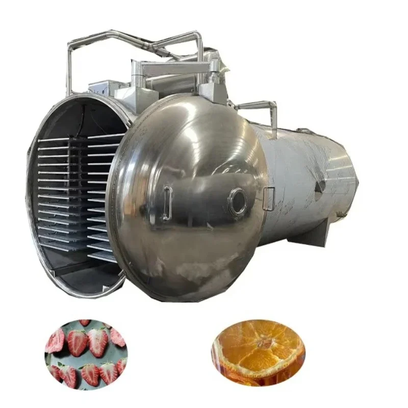 Vacuum fruit food freeze dryer Vegetable freezer Vacuum freeze drying equipment