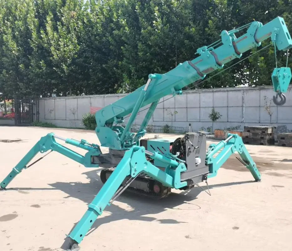 Heavy Duty 3 Ton 5ton Mini Crawler Crane Spider Crane Price for Sale