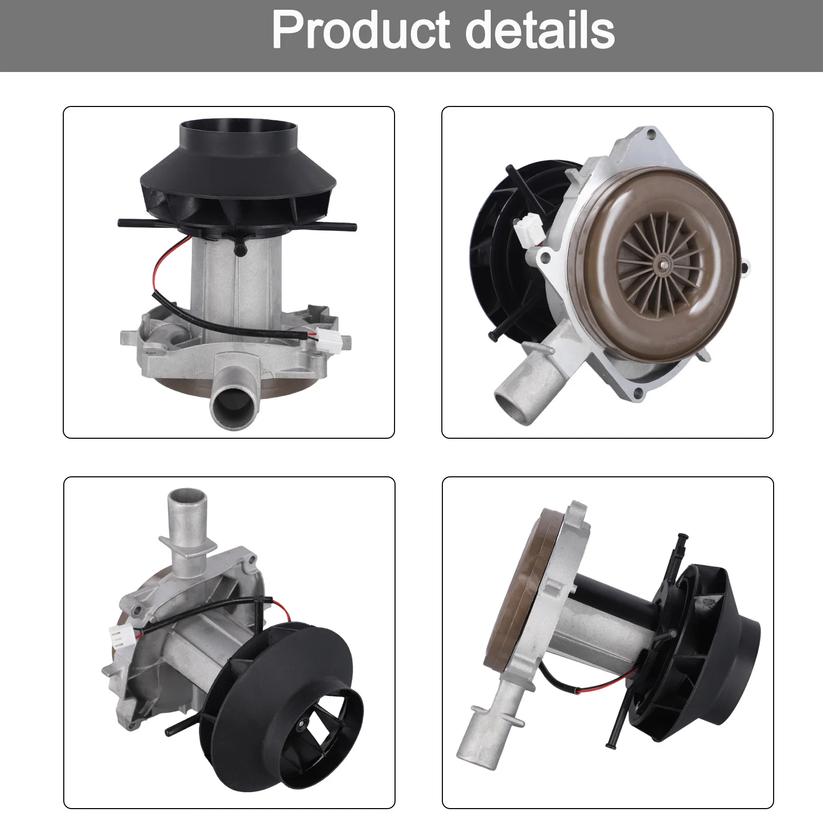 Motore ventilatore 12V a doppio scopo per riscaldatori di parcheggio ad aria diesel Adatto per sistemi Eberspacher con facilità e affidabilità