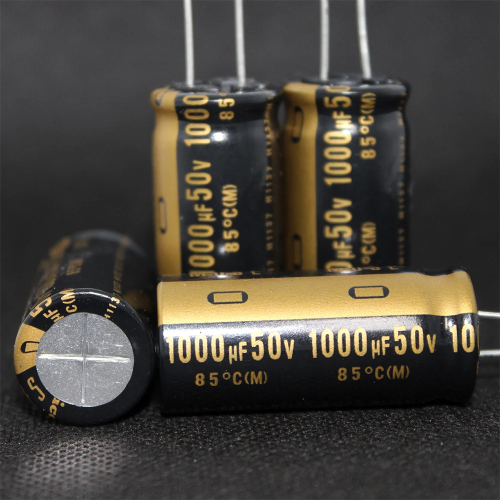 2pcs-10pcs Nichicon KZ 50V 1000uF 50V 18x40mm 85° Capacitors Pitch 7.5mm Audio HIFI Filtering Electrolytic Capacitors