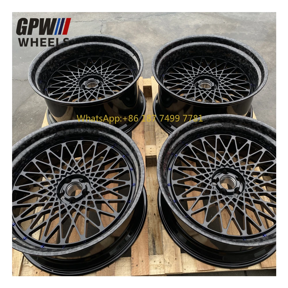 

Изготовленные на заказ кованые автомобильные диски из углеродного волокна, 19 дюймов, полные 23 дюйма, 5x120 5x114,3 5x110 5x112 для C8. .Q50 F80