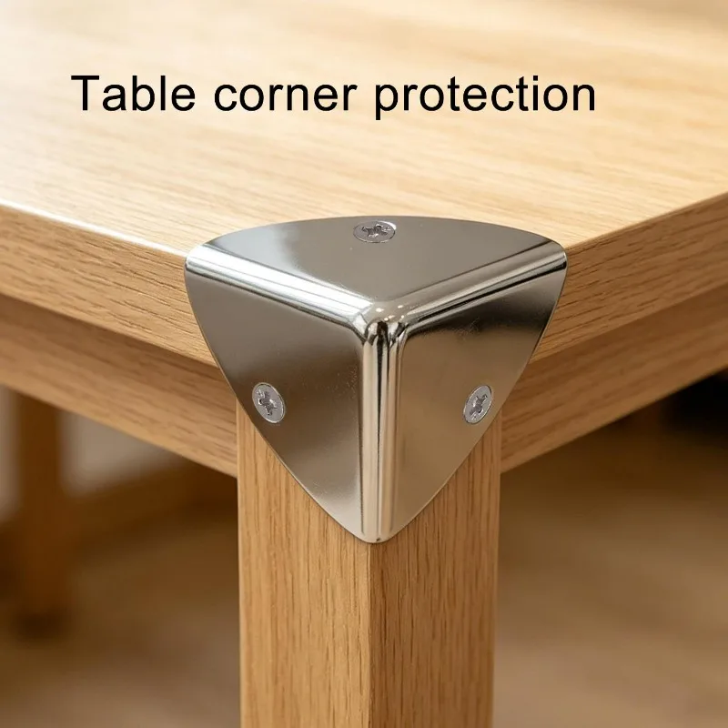 Antique Box Corner Protector Jewelry Box Wooden Case Decorative Protect Rack Metal Corner Bracket Cabinets Edge Guard Protector