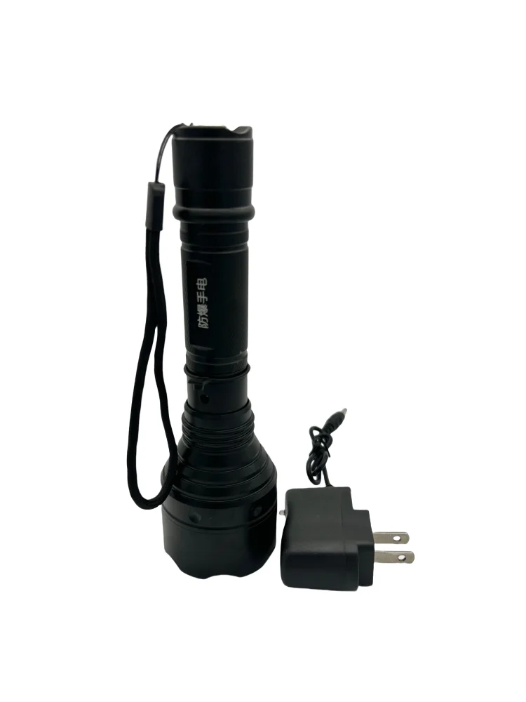 High Power Waterproof Security Multifunctional Flashlights Set Powerful Rechargeable Battery Torch Warning Flashlight