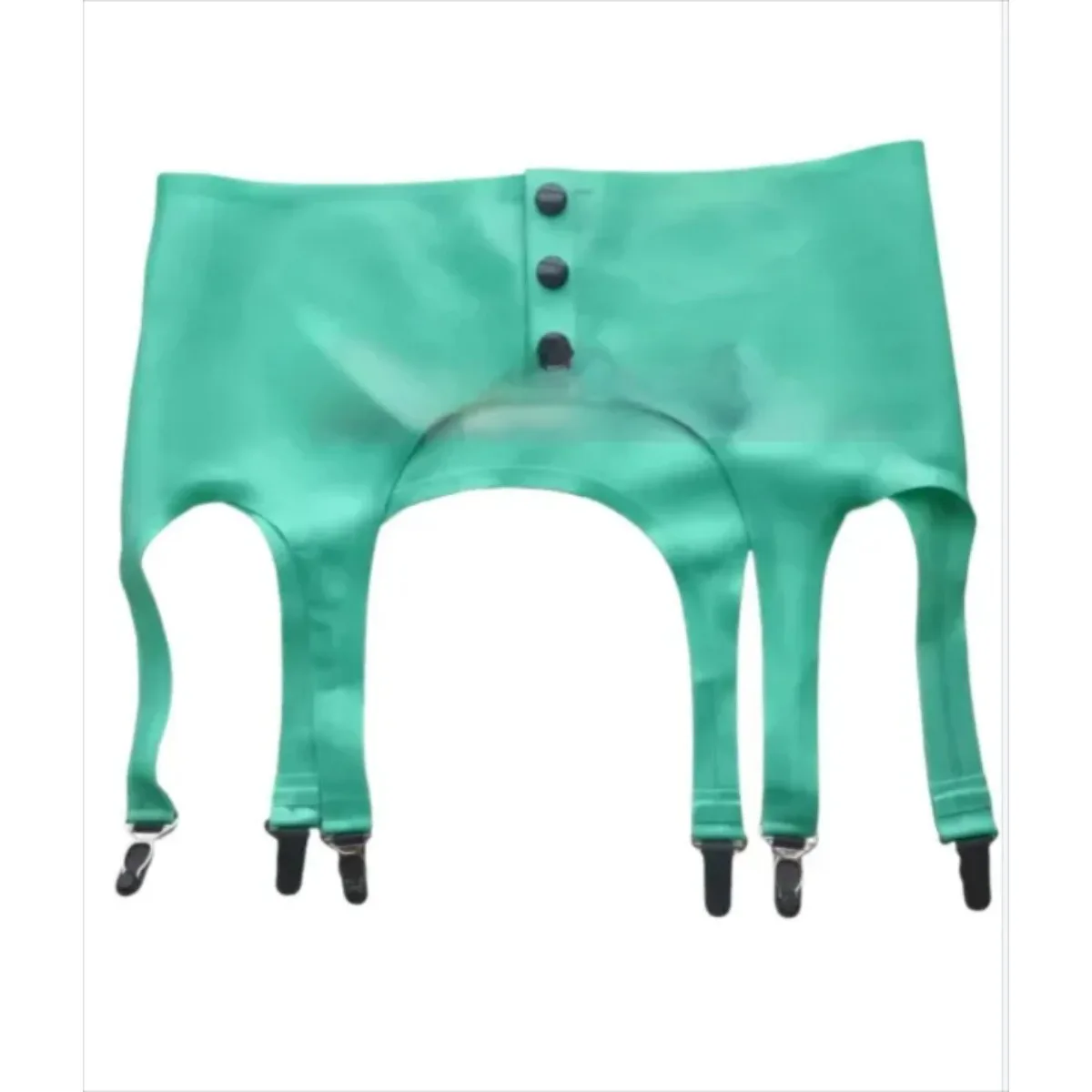 Handgefertigter Latex-Strumpfhalter Röcke Kleid Damen Party Clubwear Cosplay Kostüme