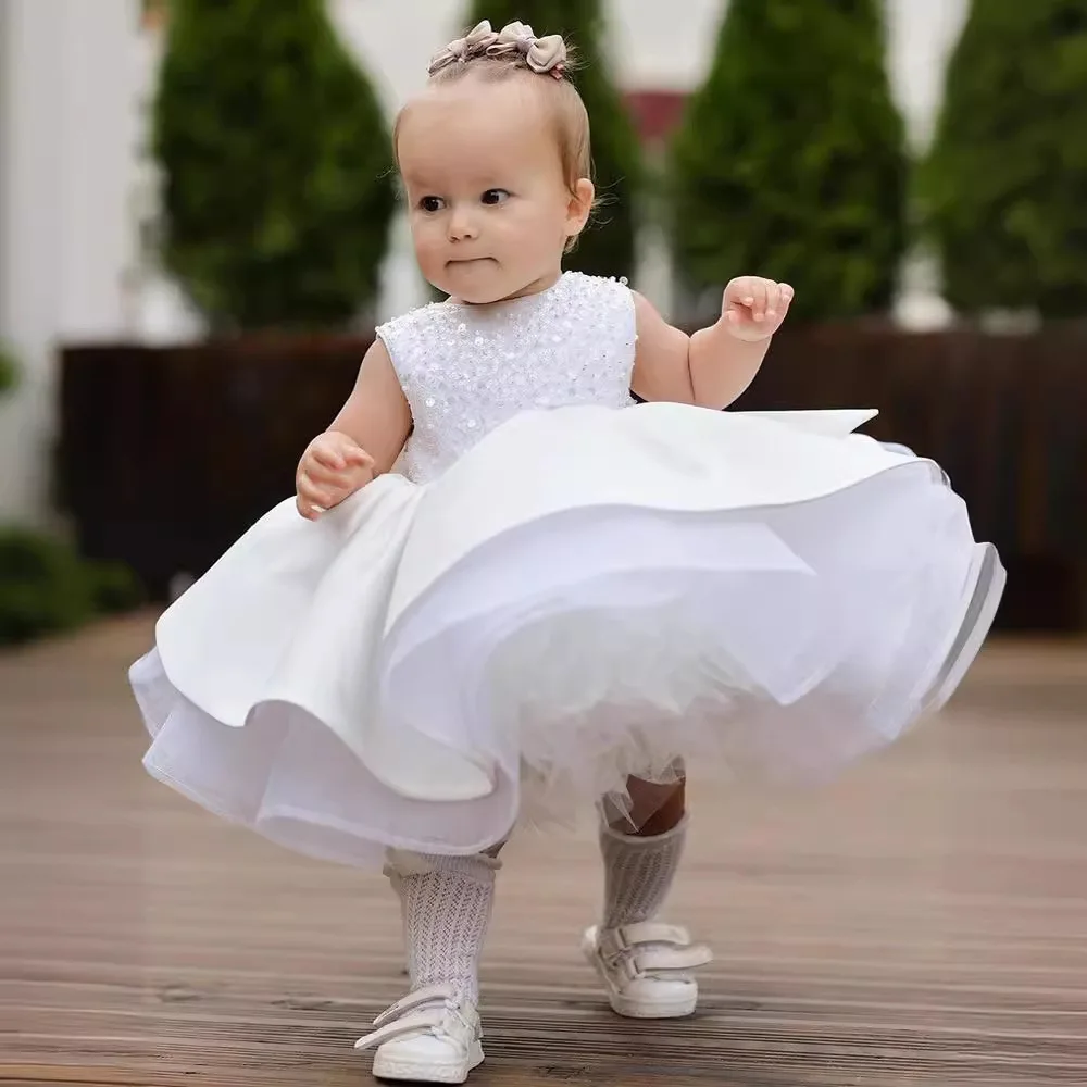 Christening Dress Girl Children's Party Dress Kids Dresses for Girls From 8 to 12 Years Old Elegant  Baby Kid Prom Luxury 14