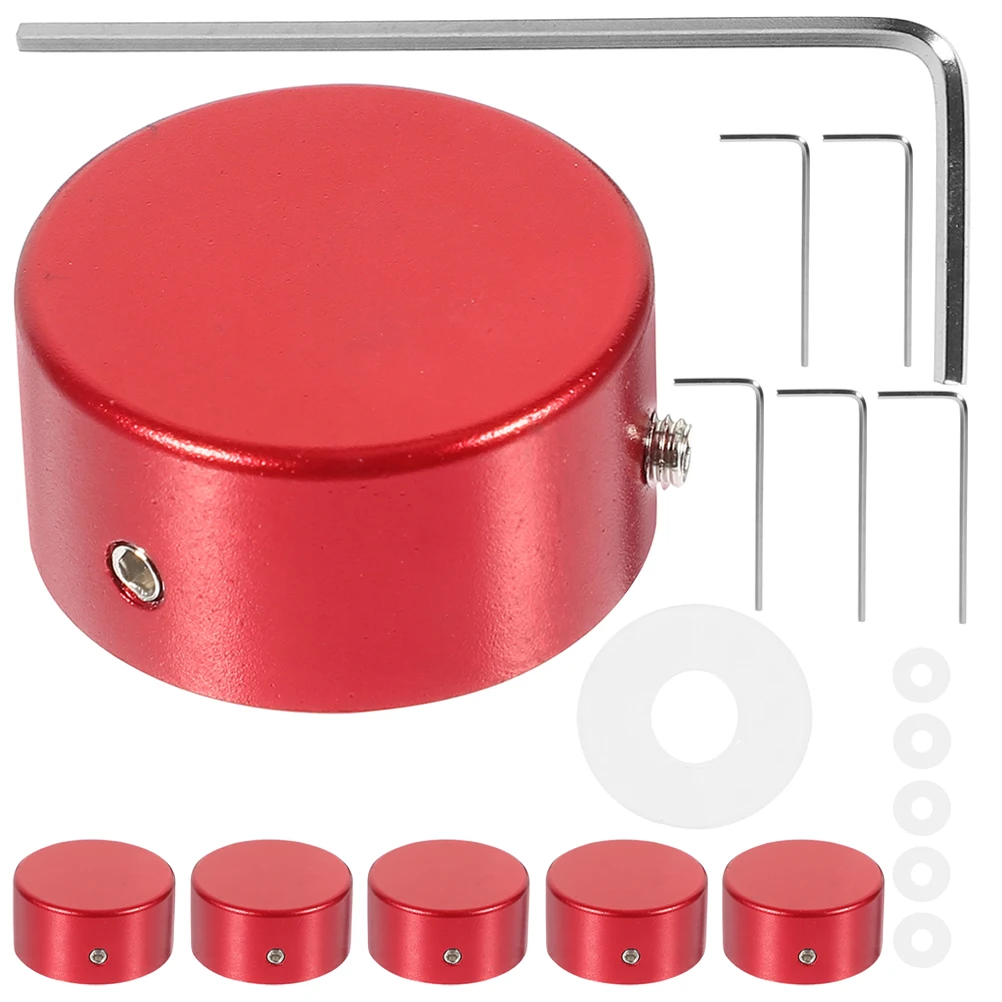 

Guitar Effect Knob Pedal Footswitch Topper Musical Instrument Toppers Effects Red