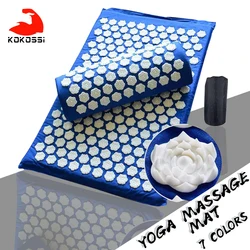 KoKossi Mat acupressur/Yoga Mat/ Fitness mat/ acupressur relieve stress back body pain spike acupuncture massage for home mats