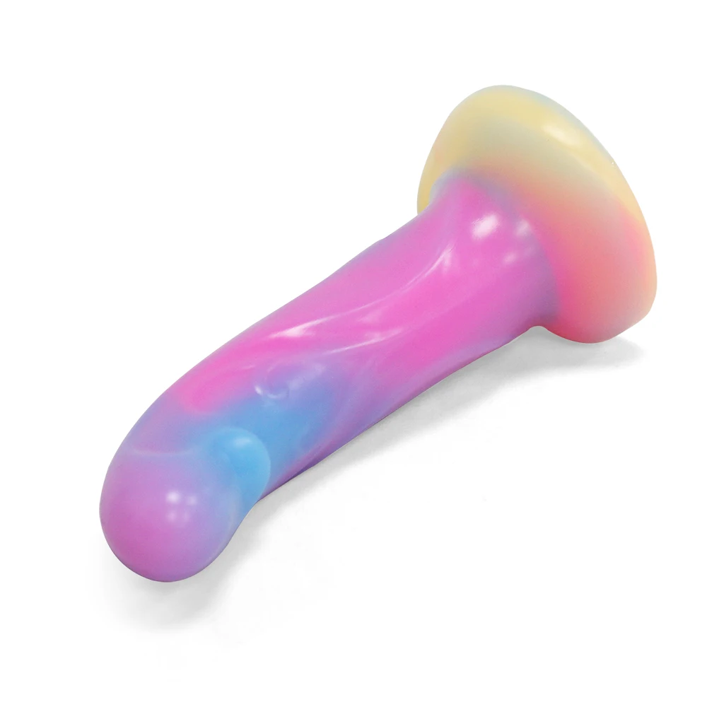 Fluorescent Dragon Dildo Huge Luminous Dildos for Woman Silicone Suction Cup Dog Anal Plugs Masturbator Sex Toys for Couples