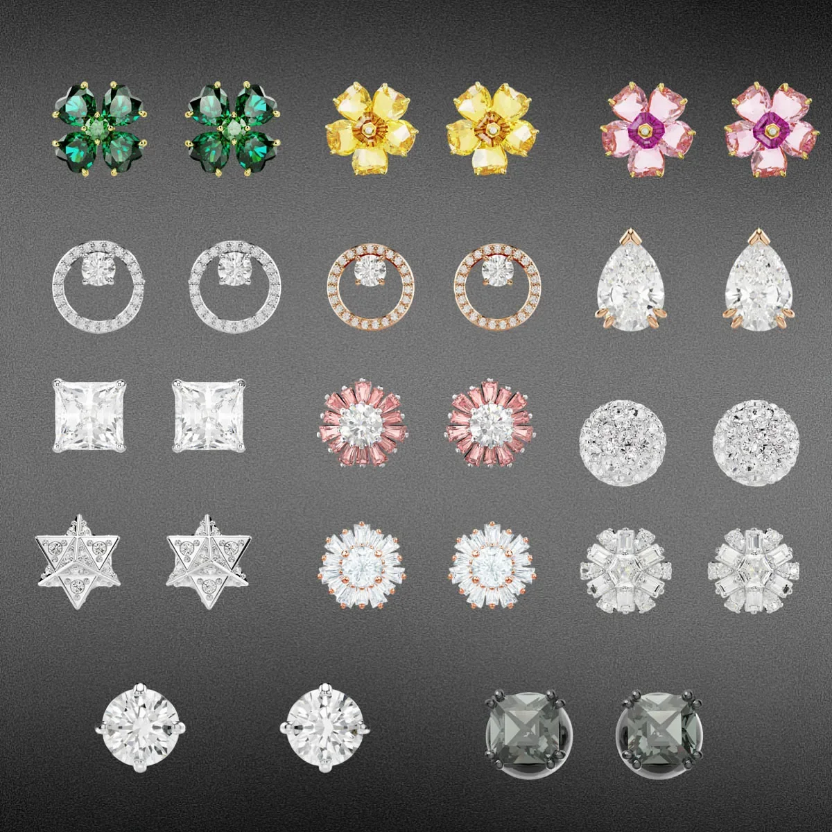 

2025 New High Quality French Luxury S925 Silver Zircon Earrings for Daily Dressing, Banquet and Party Essential - Christmas Gift